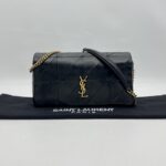 Saint Laurent Jamie Shoulder Bag Black GHW
