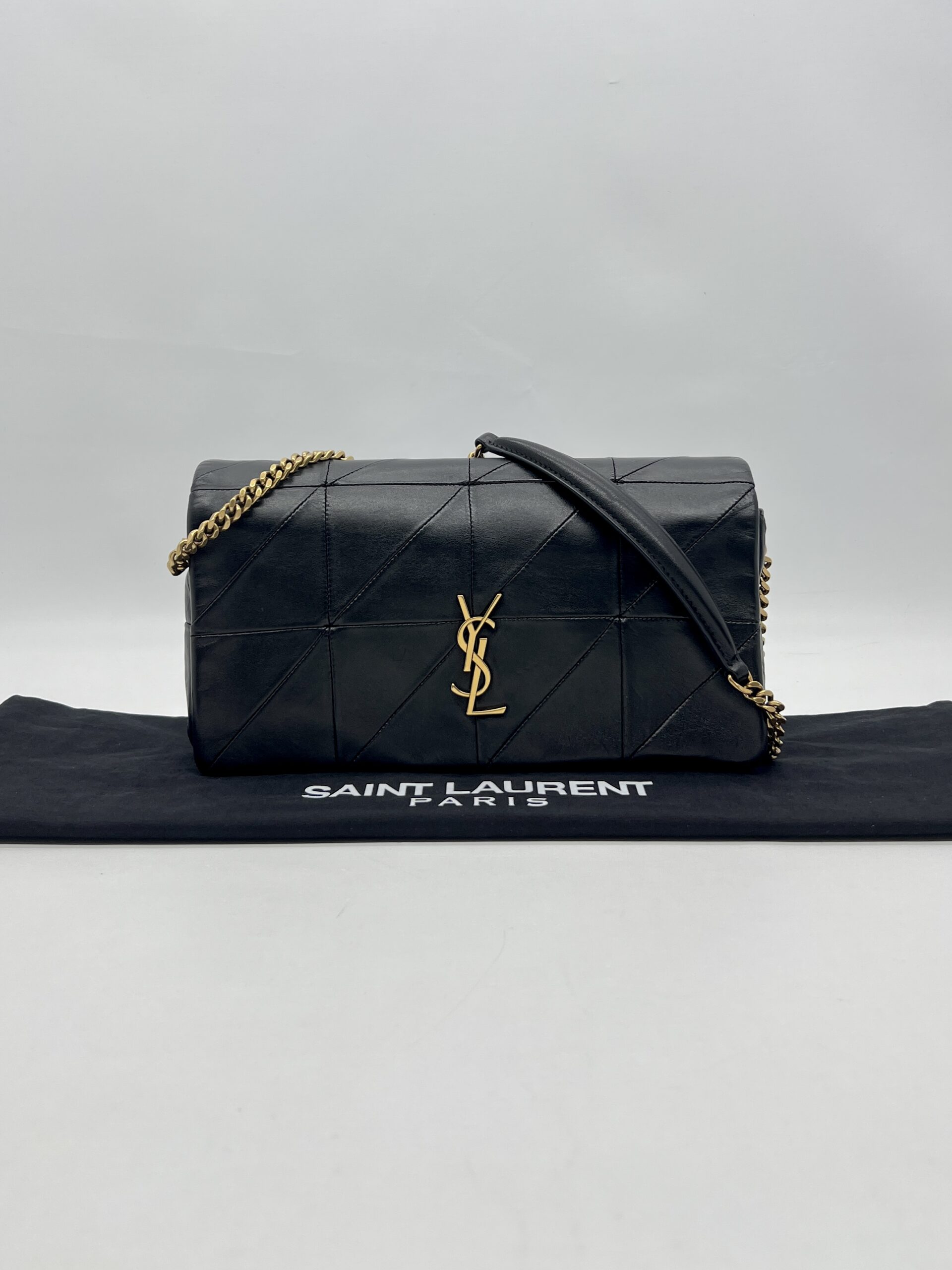 Saint Laurent Jamie Shoulder Bag Black GHW