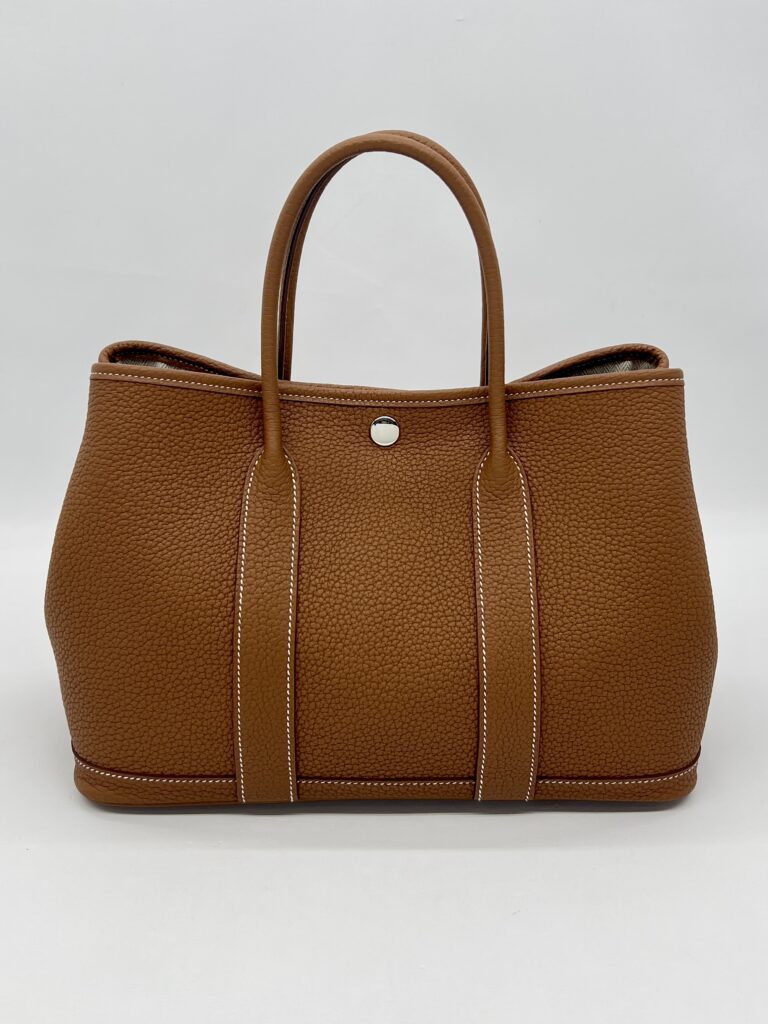Hermes Garden Party 30 Negoda Gold PHW