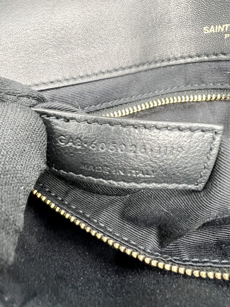 Saint Laurent Jamie Shoulder Bag Black GHW