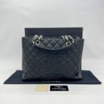 Chanel GST Caviar Black SHW