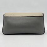 Fendi Grace 1974 Bagguette Vittelo Grey Red GHW