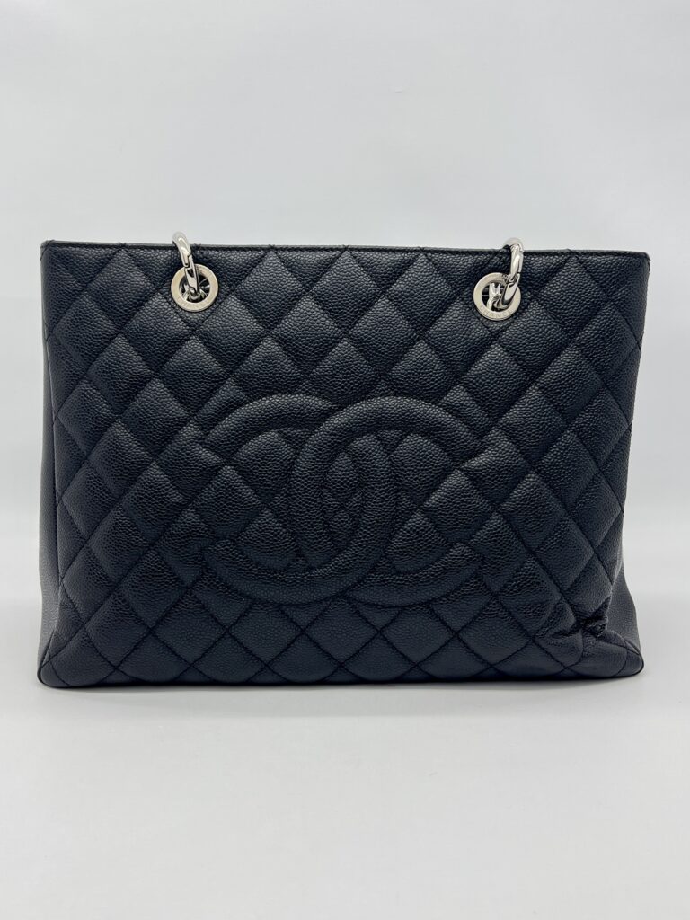 Chanel GST Caviar Black SHW
