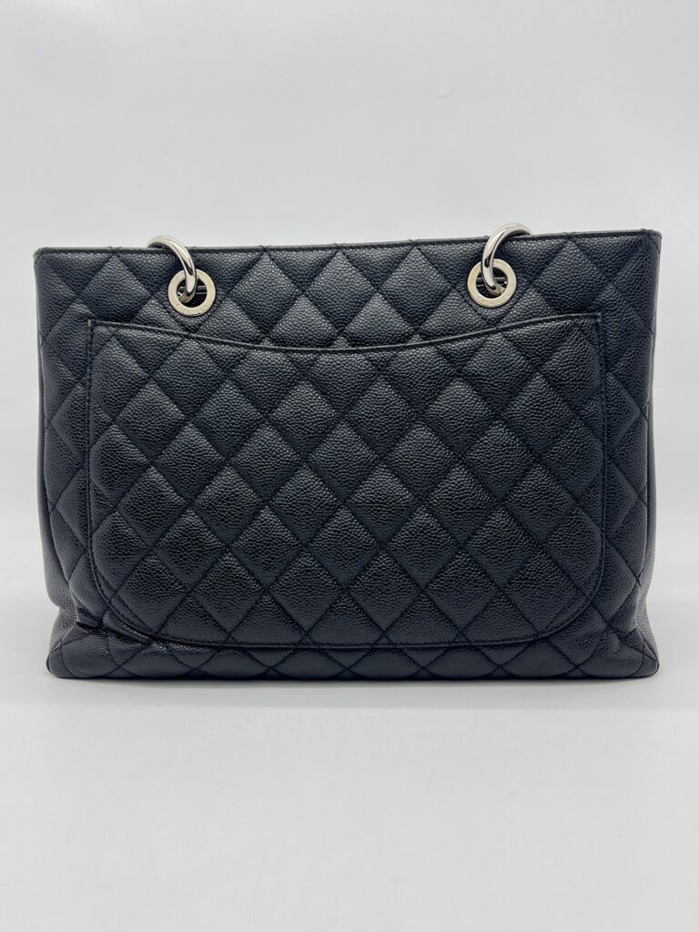 Chanel GST Caviar Black SHW