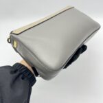 Fendi Grace 1974 Bagguette Vittelo Grey Red GHW