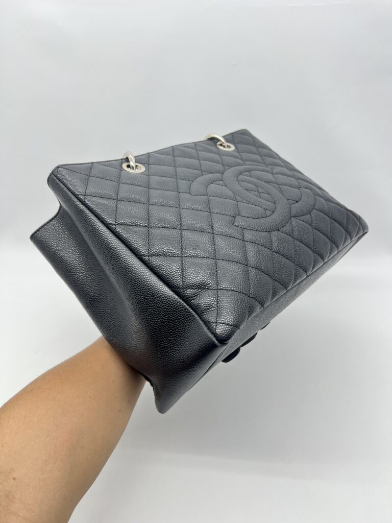 Chanel GST Caviar Black SHW