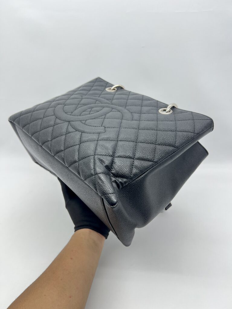 Chanel GST Caviar Black SHW
