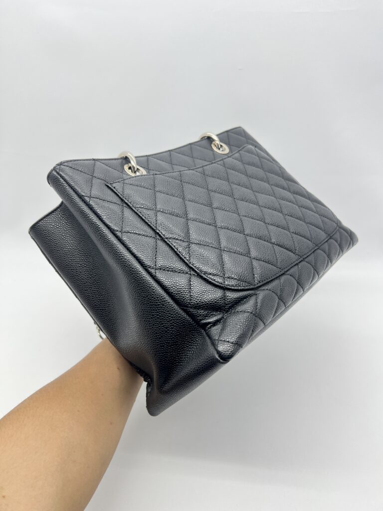 Chanel GST Caviar Black SHW