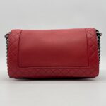 Chanel Boy Reverso Medium Calfskin Red RHW