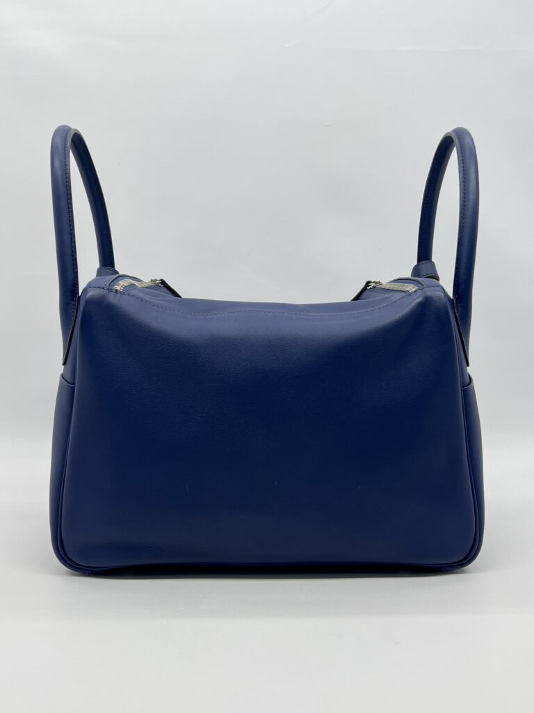 Hermes Lindy 30 Swift Bleu Encre PHW