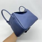 Hermes Lindy 30 Swift Bleu Encre PHW