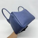 Hermes Lindy 30 Swift Bleu Encre PHW