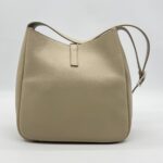 Saint Laurent Hobo Le 5A7 Supple Small Taupe SHW
