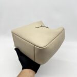 Saint Laurent Hobo Le 5A7 Supple Small Taupe SHW