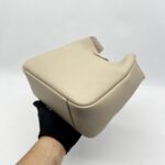 Saint Laurent Hobo Le 5A7 Supple Small Taupe SHW