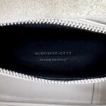 Saint Laurent Hobo Le 5A7 Supple Small Taupe SHW