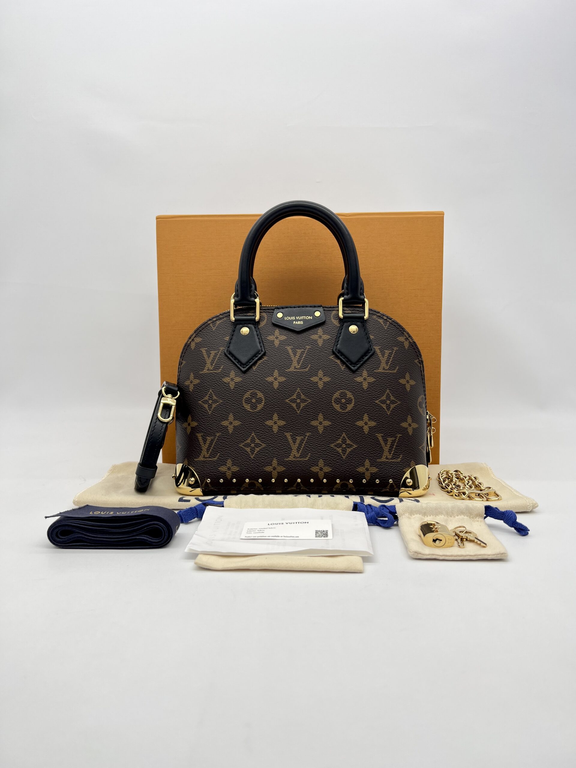 Louis Vuitton Alma Trunk BB Monogram GHW