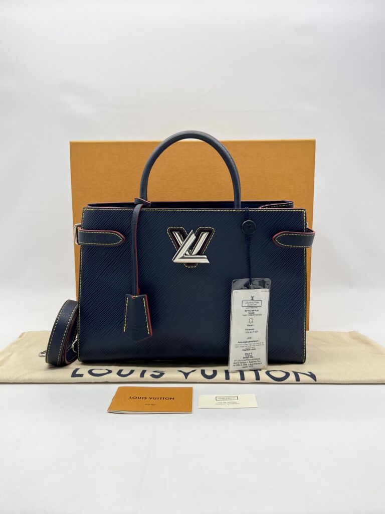 Louis Vuitton Twist Tote Black Epi SHW