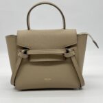 Celine Pico Belt Bag Grained Calfskin Light Taupe GHW
