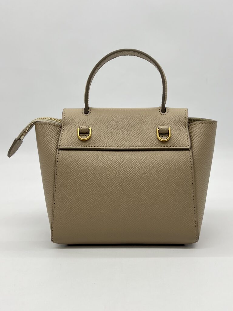 Celine Pico Belt Bag Grained Calfskin Light Taupe GHW