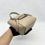 Celine Pico Belt Bag Grained Calfskin Light Taupe GHW
