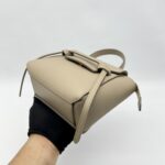 Celine Pico Belt Bag Grained Calfskin Light Taupe GHW