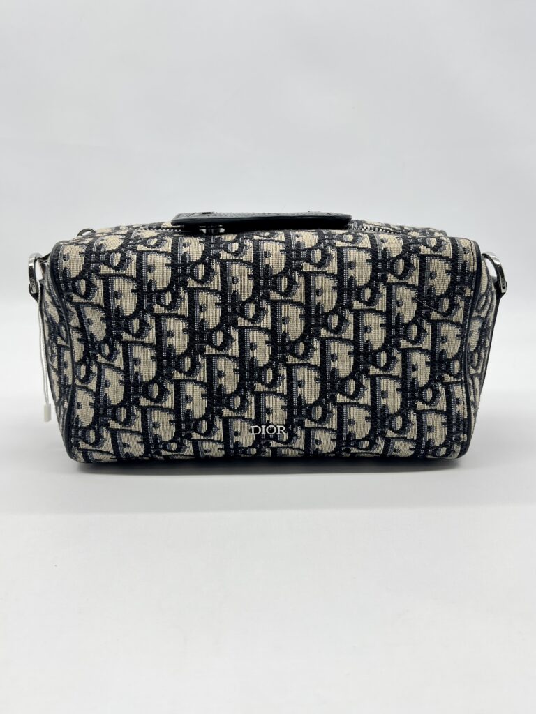 Dior Lingot Messenger Canvas Oblique Navy Black SHW