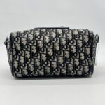 Dior Lingot Messenger Canvas Oblique Navy Black SHW