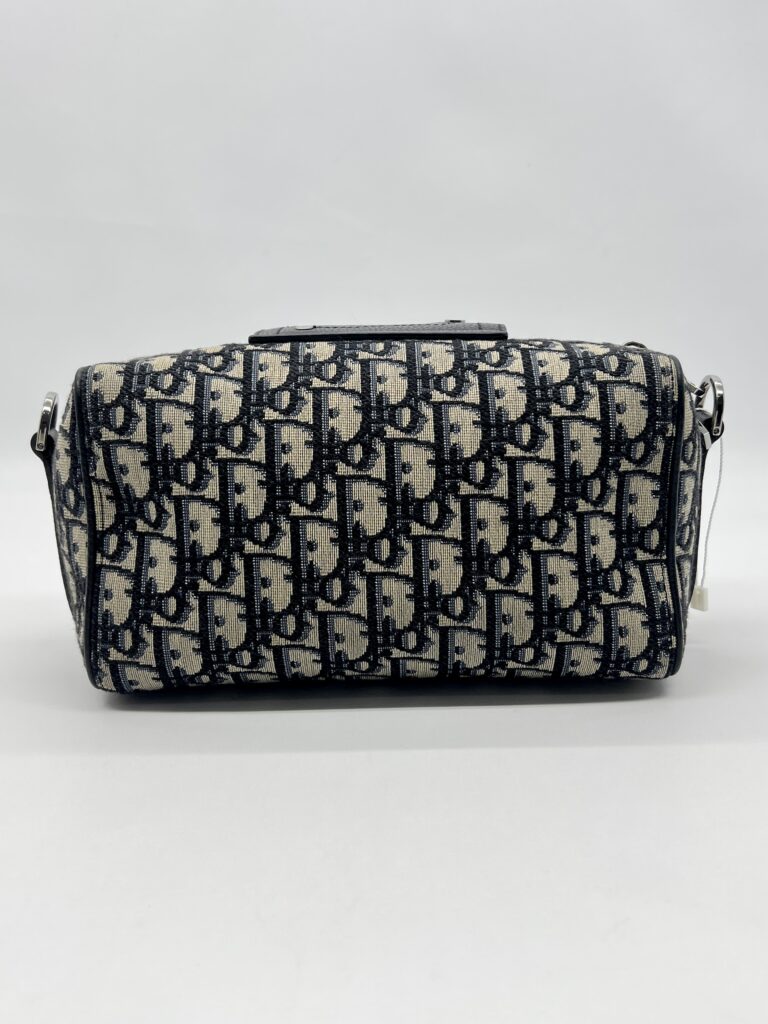 Dior Lingot Messenger Canvas Oblique Navy Black SHW