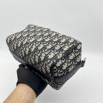 Dior Lingot Messenger Canvas Oblique Navy Black SHW