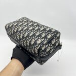 Dior Lingot Messenger Canvas Oblique Navy Black SHW