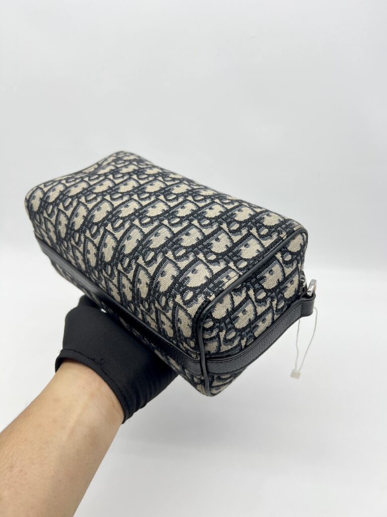 Dior Lingot Messenger Canvas Oblique Navy Black SHW