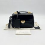 Balenciaga Le Dix Mini Bag Black GHW