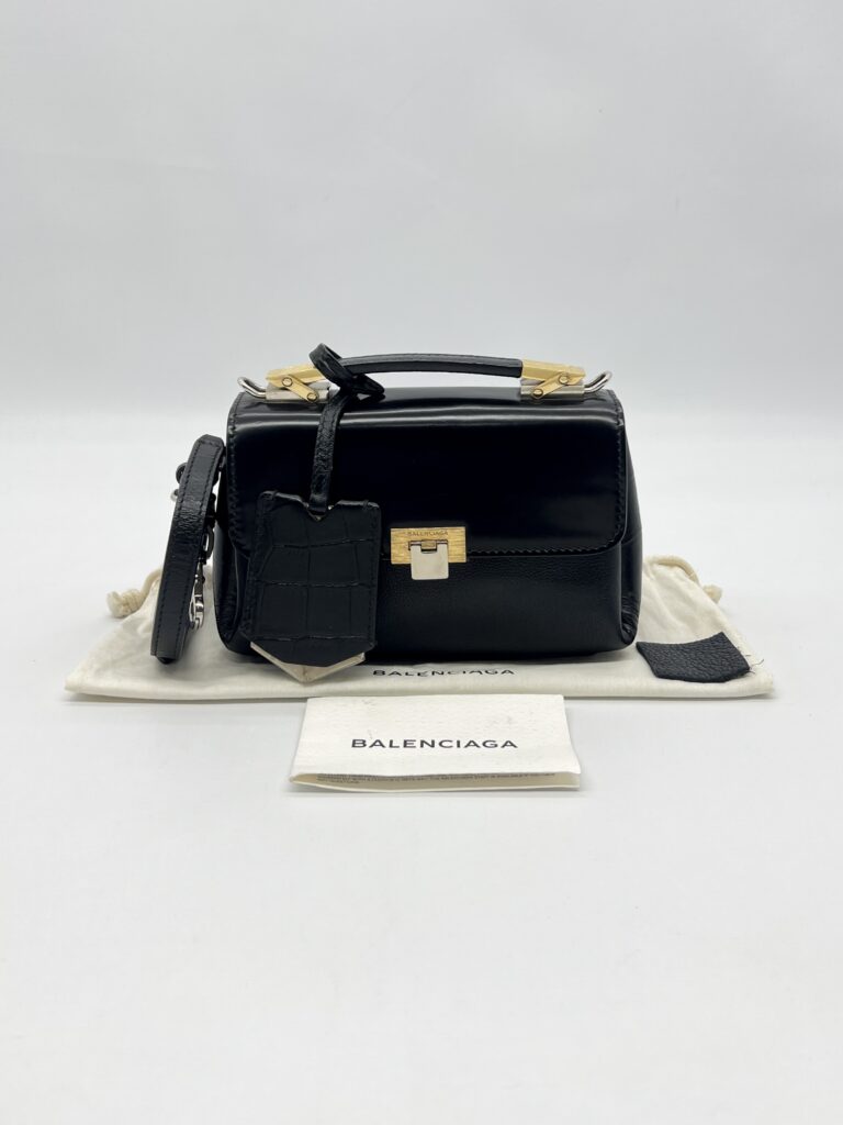 Balenciaga Le Dix Mini Bag Black GHW