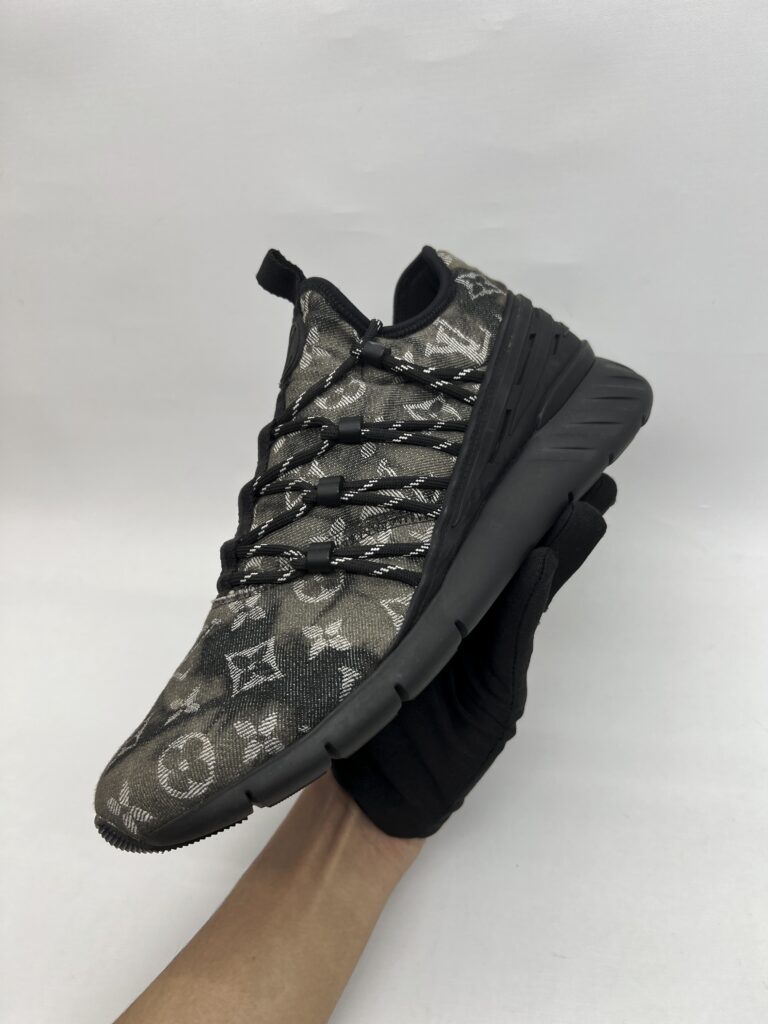 Louis Vuitton Fastlane Sneaker Denim Monogram Wash