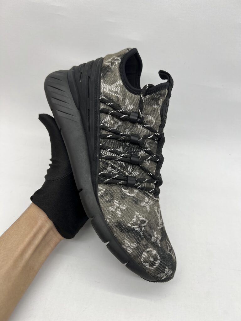 Louis Vuitton Fastlane Sneaker Denim Monogram Wash