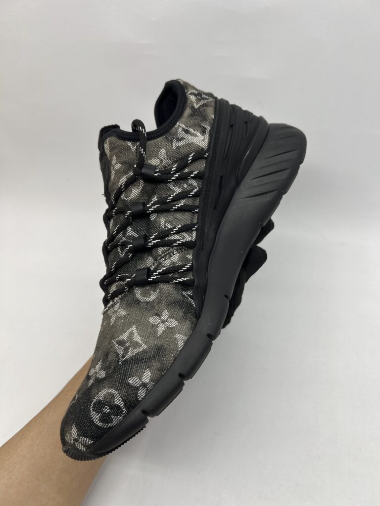 Louis Vuitton Fastlane Sneaker Denim Monogram Wash