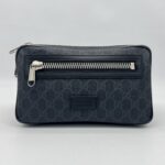 Gucci Belt Bag GG Supreme Black Grey SHW