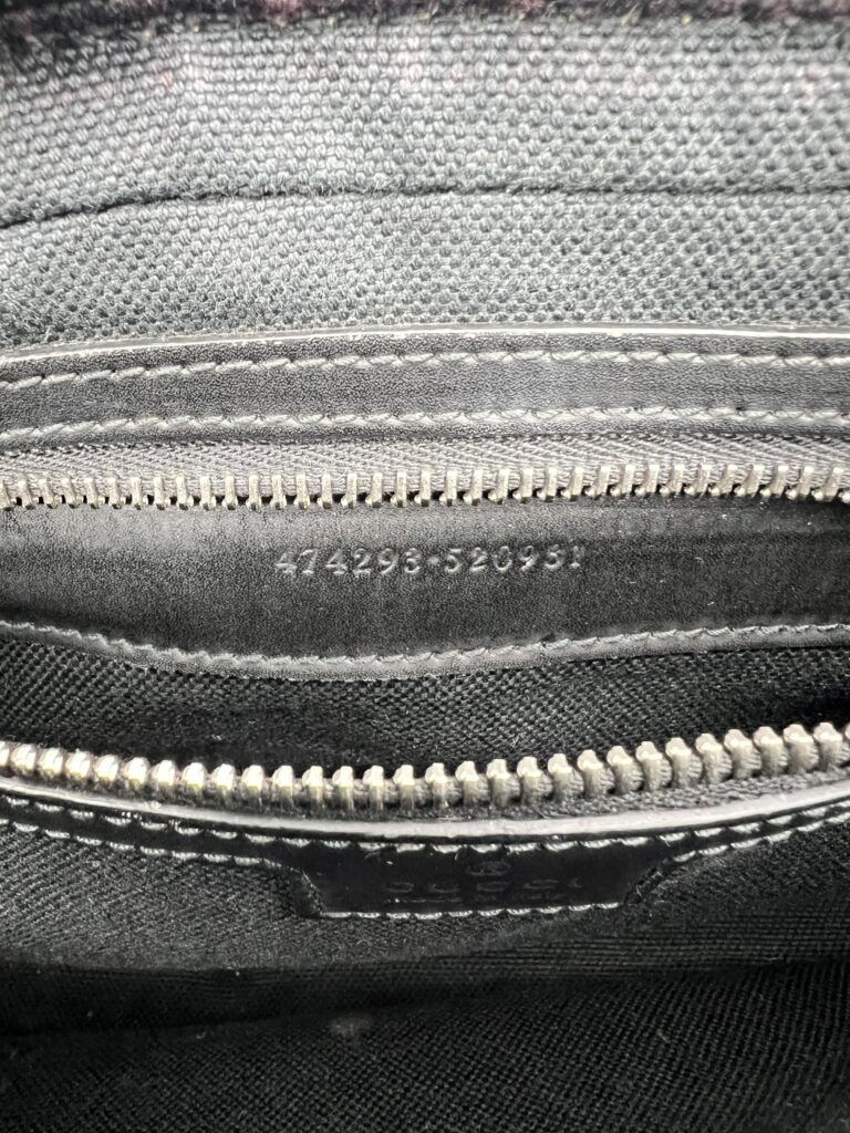 Gucci Belt Bag GG Supreme Black Grey SHW
