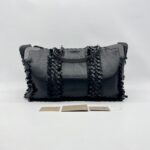 Bottega Veneta Fringe Tote bag Intrecciato Black