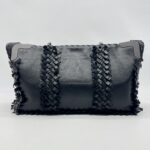 Bottega Veneta Fringe Tote bag Intrecciato Black