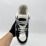 Gucci Basket Sneakers Demetra Black White