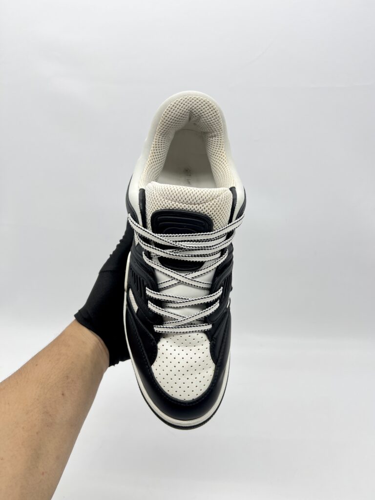 Gucci Basket Sneakers Demetra Black White