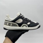 Gucci Basket Sneakers Demetra Black White