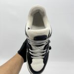 Gucci Basket Sneakers Demetra Black White