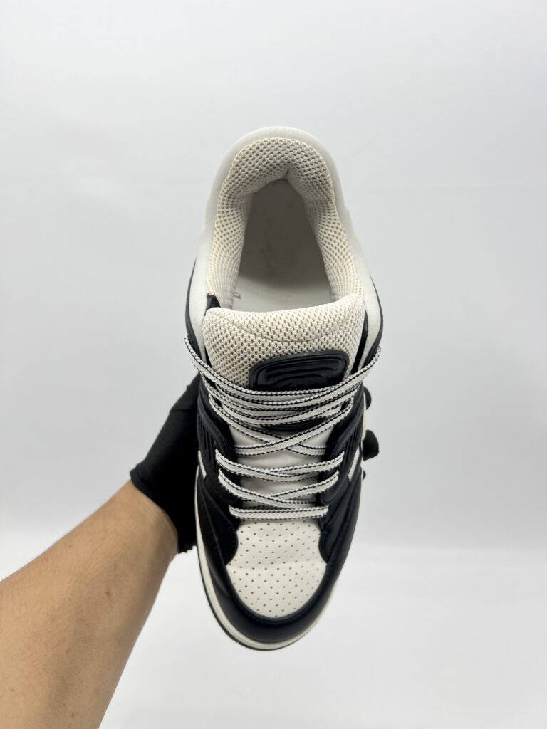 Gucci Basket Sneakers Demetra Black White