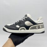 Gucci Basket Sneakers Demetra Black White