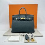 Hermes Birkin 25 Togo Vert Cypress GHW