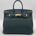 Hermes Birkin 25 Togo Vert Cypress GHW