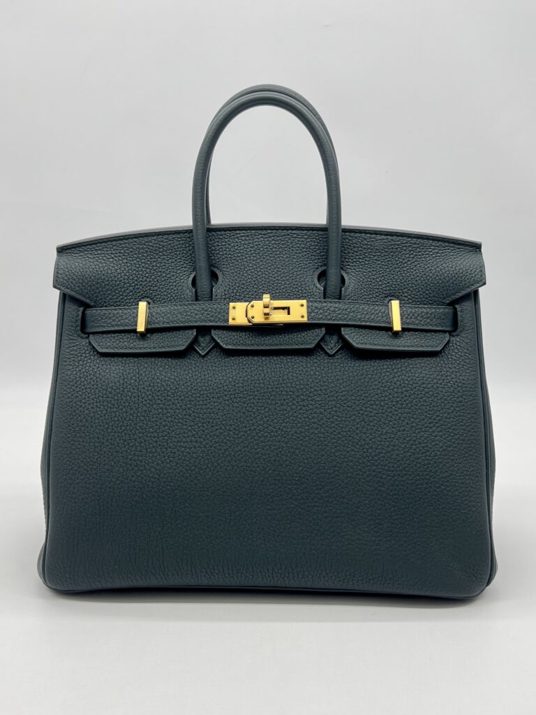 Hermes Birkin 25 Togo Vert Cypress GHW